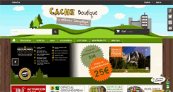 Desktop Screenshot of cacheboutique.com
